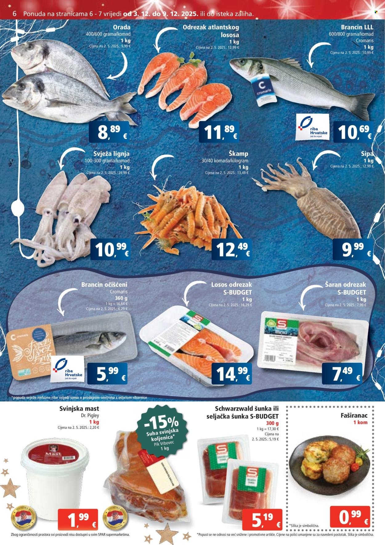 SPAR katalog - Od srijede 03.12.2025.