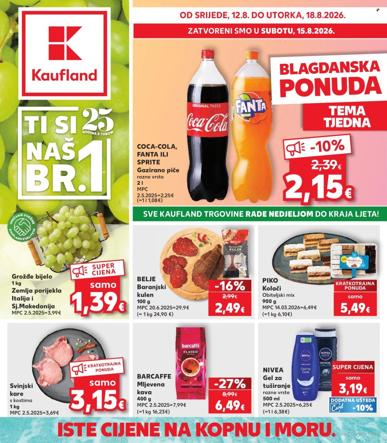KAUFLAND katalog - Od srijede 12.08.2026.