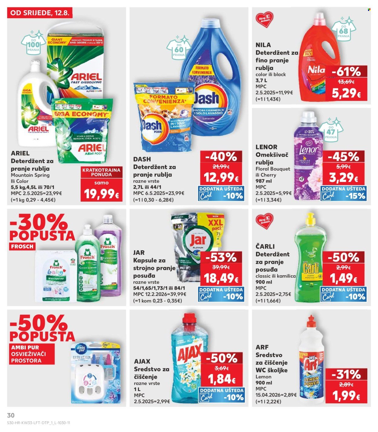 KAUFLAND katalog - Od srijede 12.08.2026.