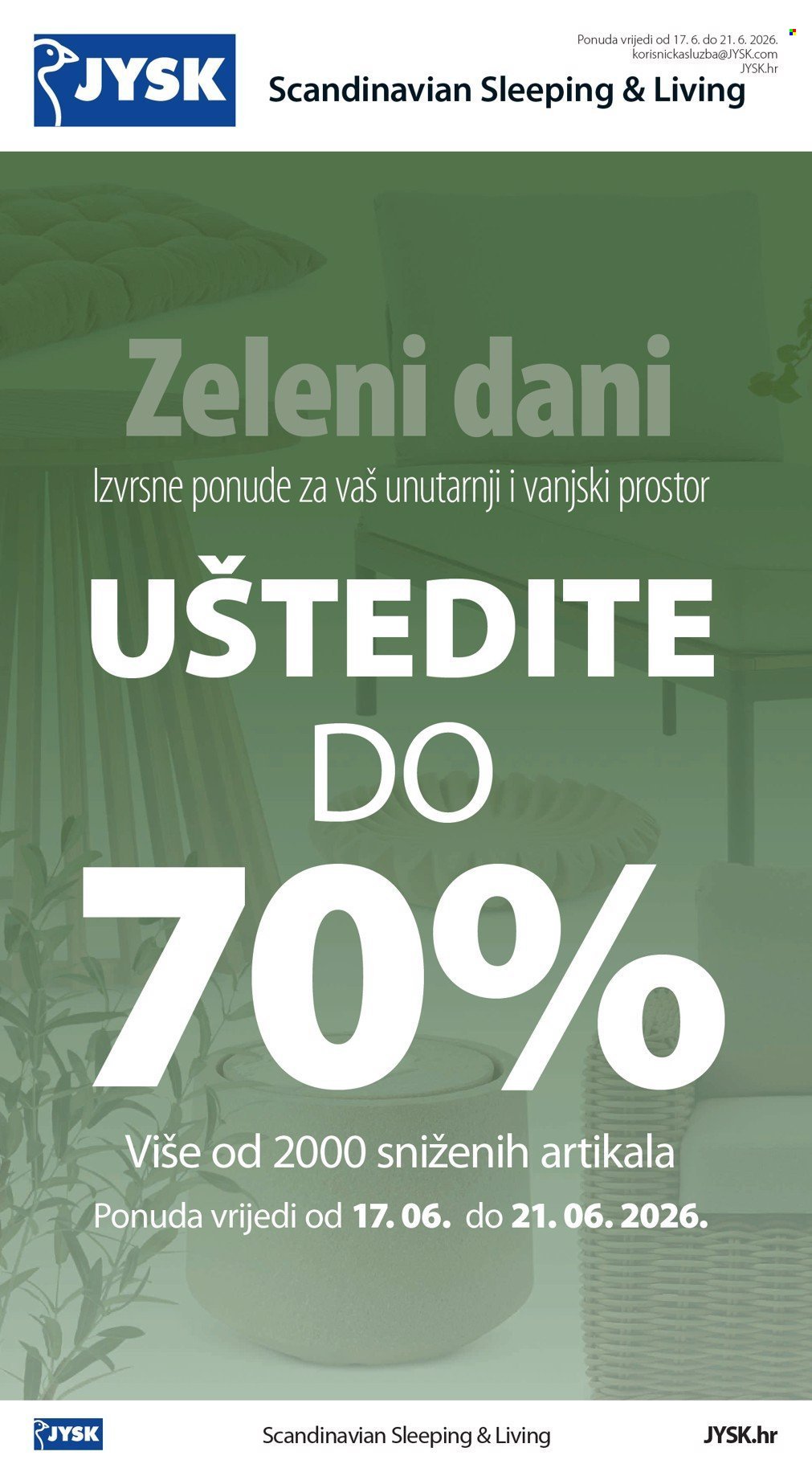 JYSK katalog - Tjedne ponude