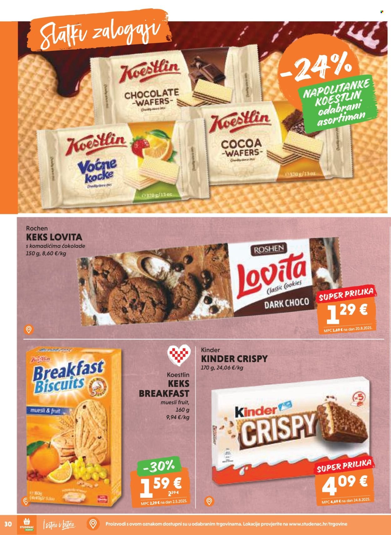 STUDENAC katalog - Od srijede 24.09.2025.