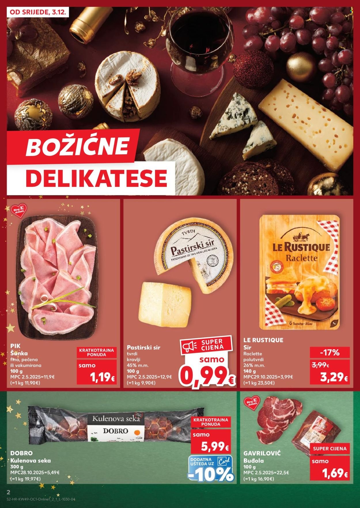 KAUFLAND katalog - Od srijede 03.12.2025.