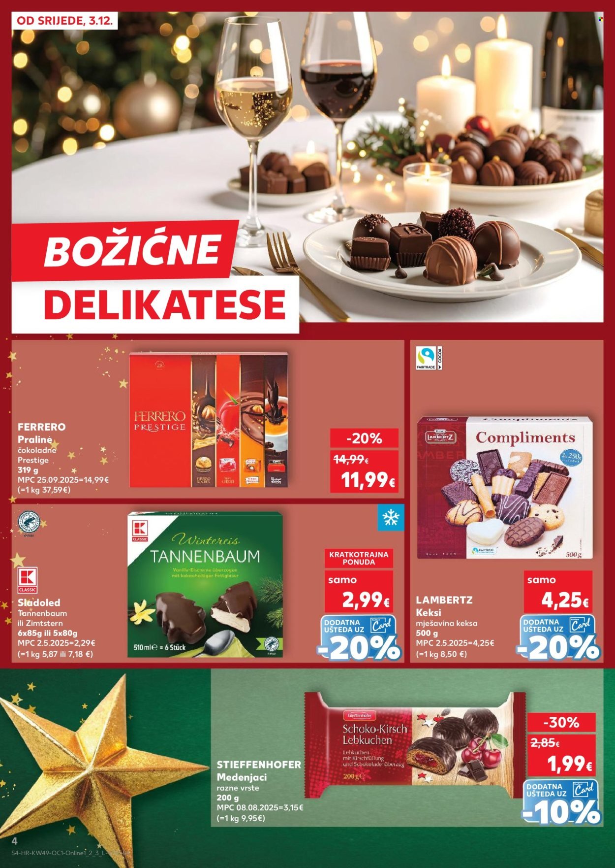 KAUFLAND katalog - Od srijede 03.12.2025.