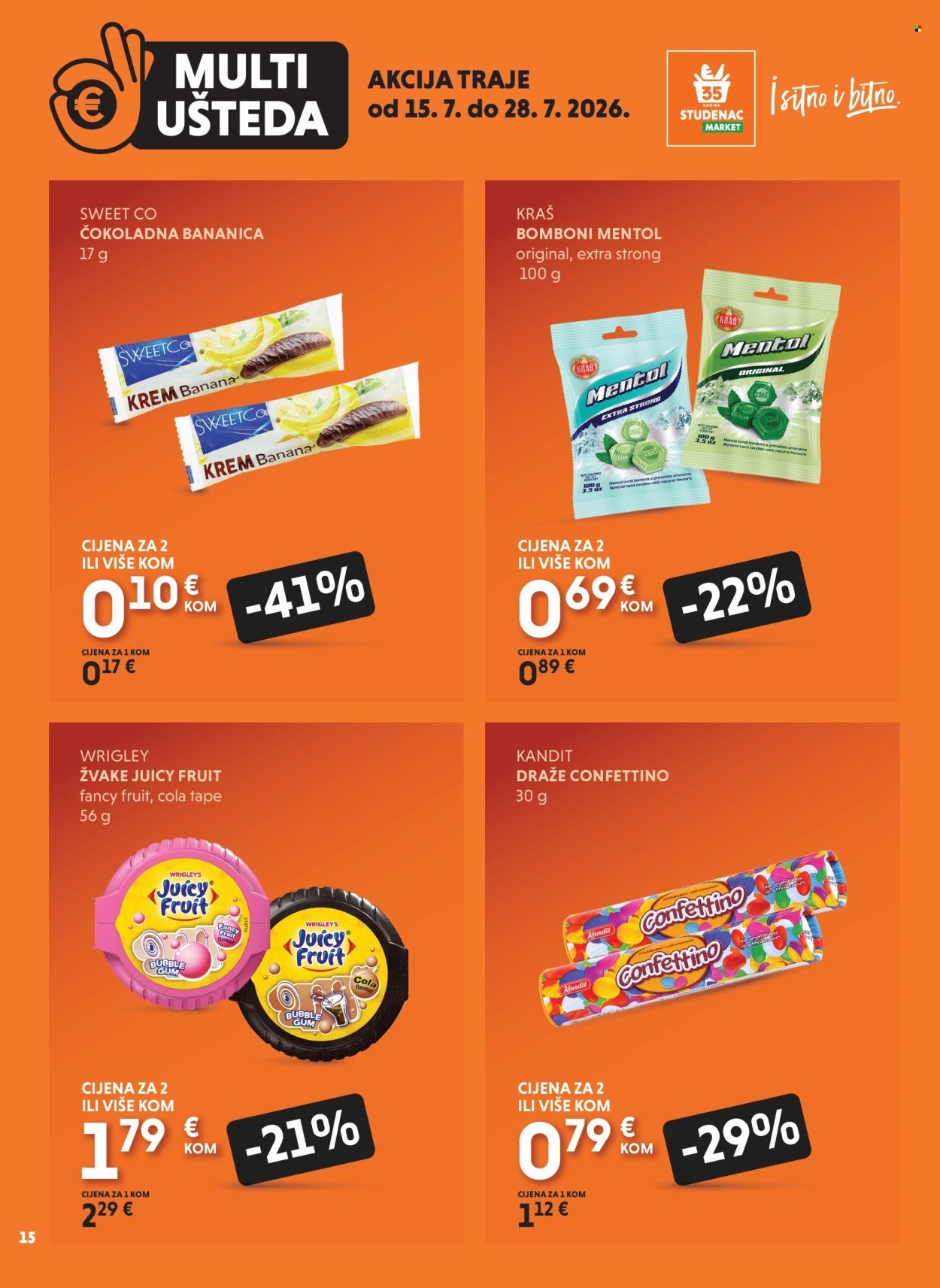 STUDENAC katalog - Od srijede 15.07.2026.