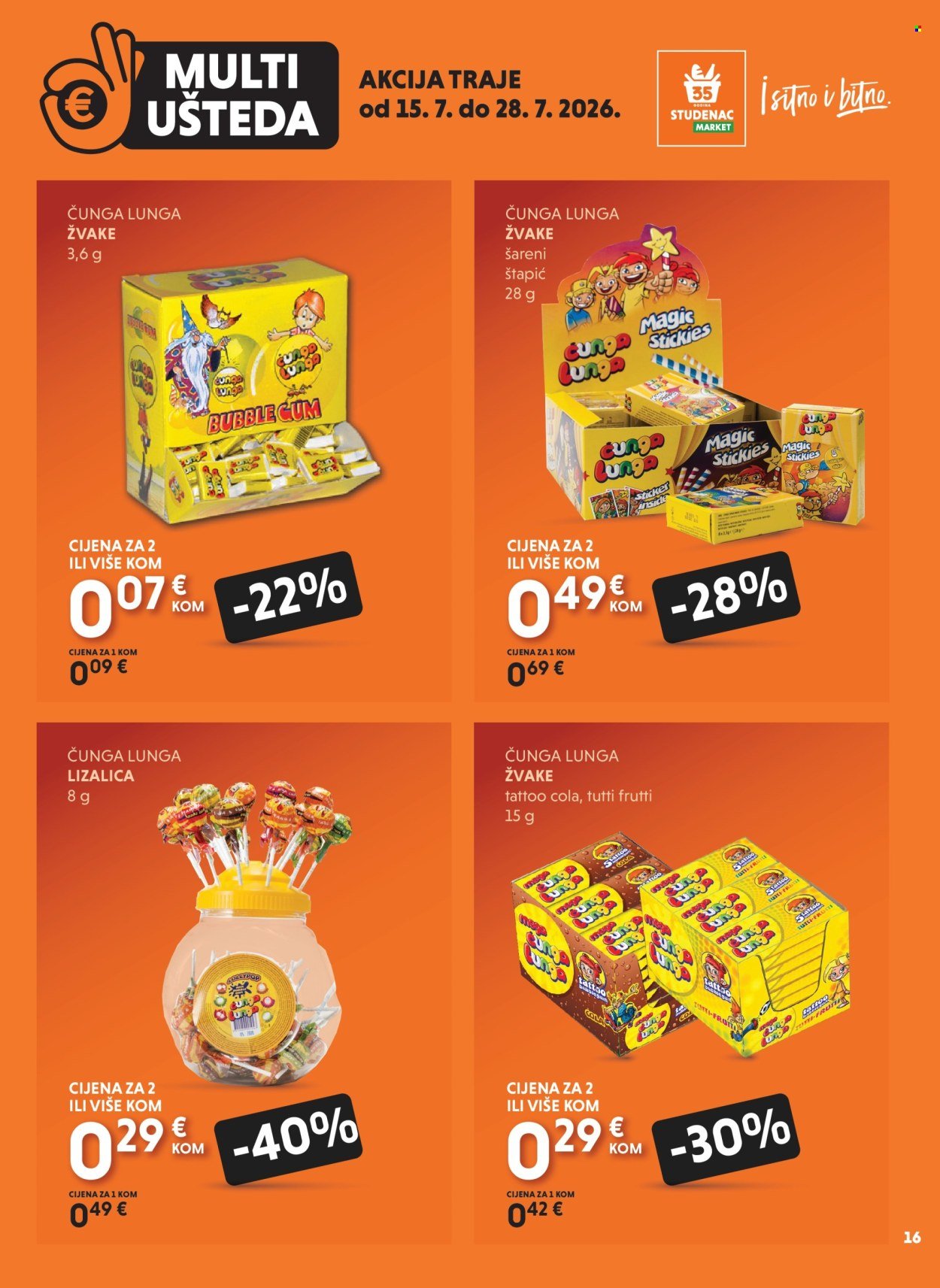 STUDENAC katalog - Od srijede 15.07.2026.