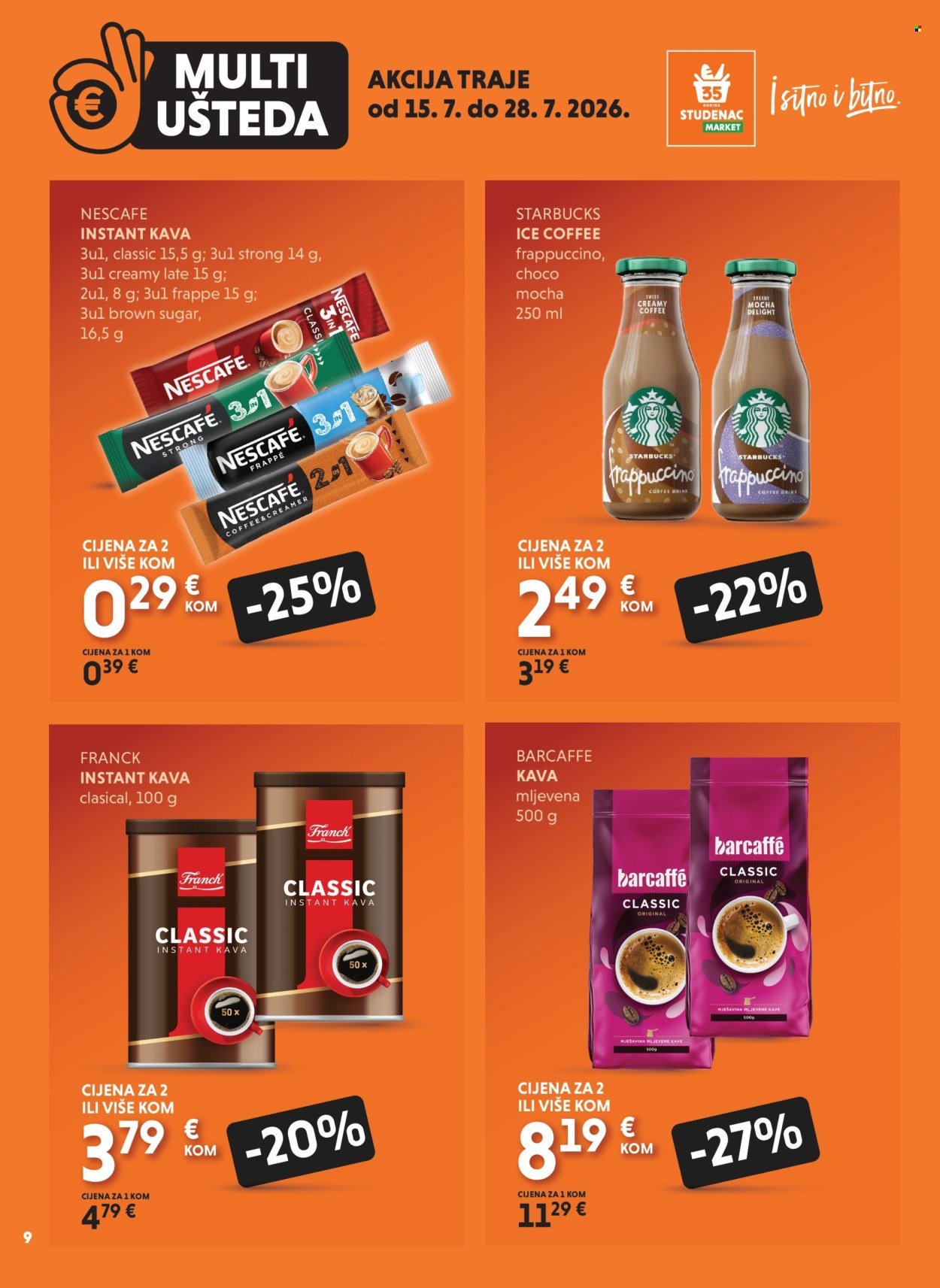 STUDENAC katalog - Od srijede 15.07.2026.