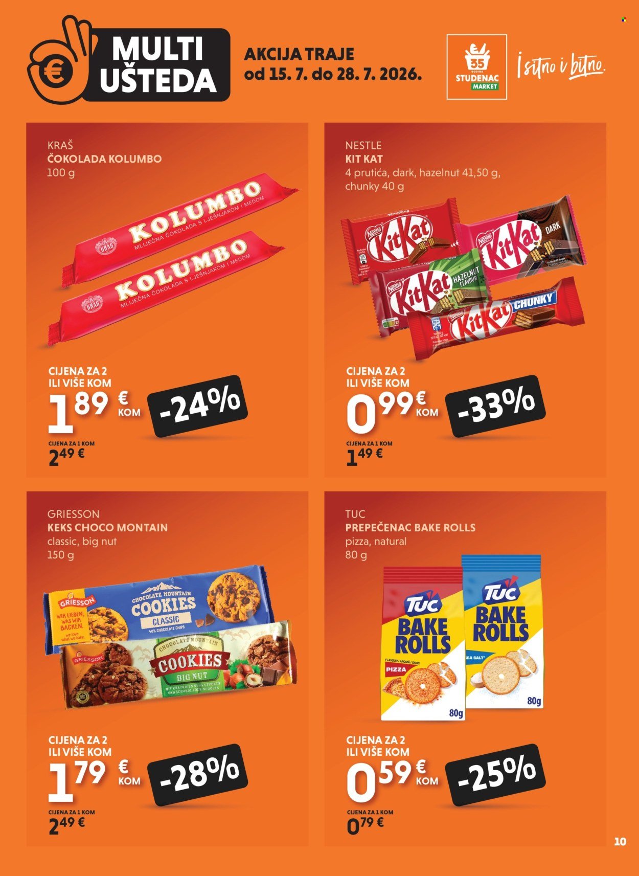 STUDENAC katalog - Od srijede 15.07.2026.