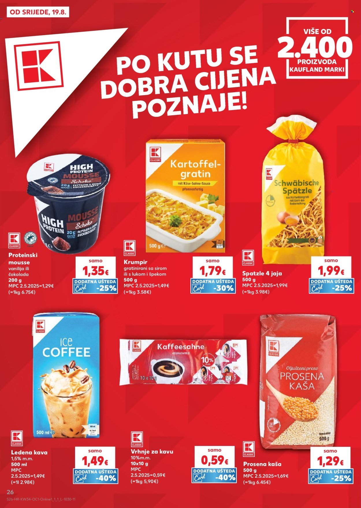 KAUFLAND katalog - Od srijede 19.08.2026.
