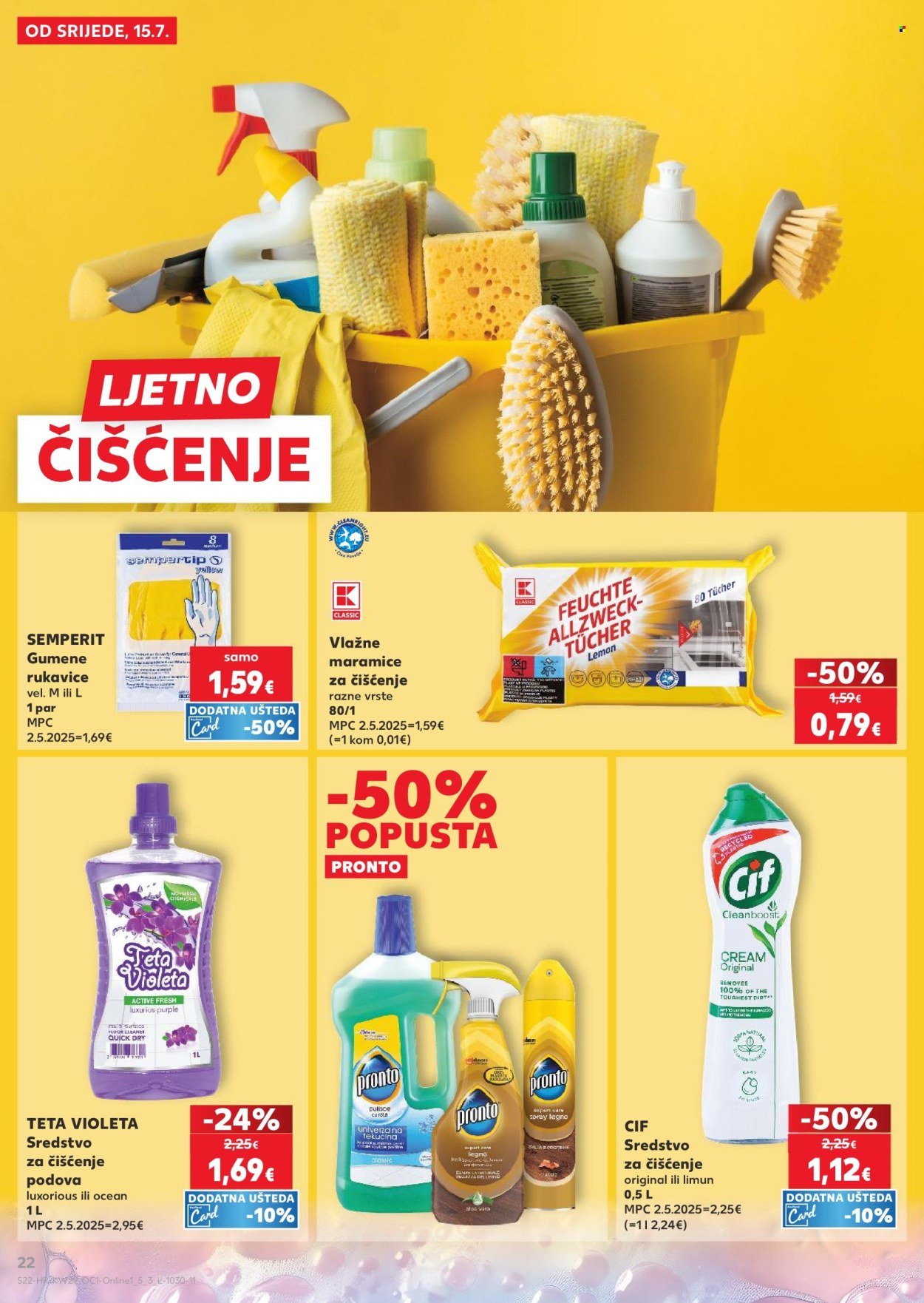 KAUFLAND katalog - ISTE CIJENE NA KOPNU I MORU