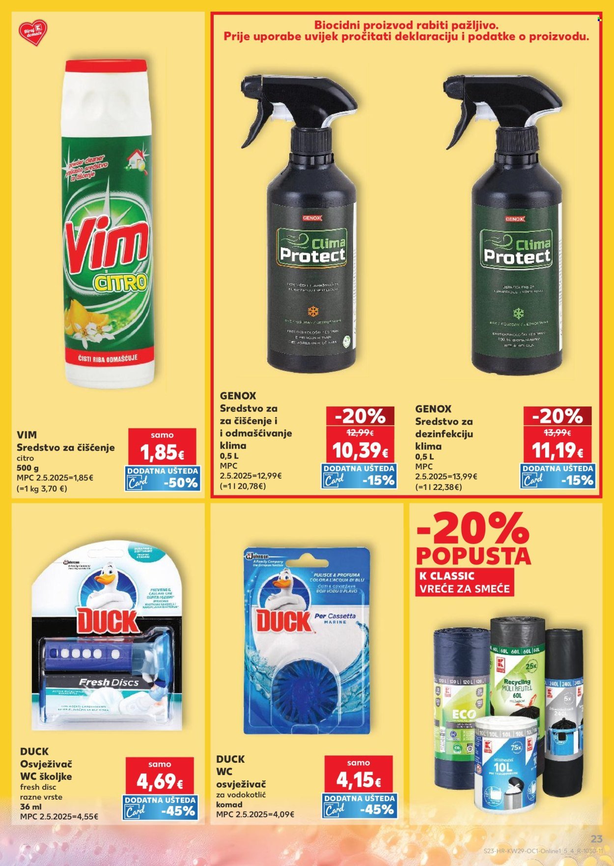 KAUFLAND katalog - ISTE CIJENE NA KOPNU I MORU