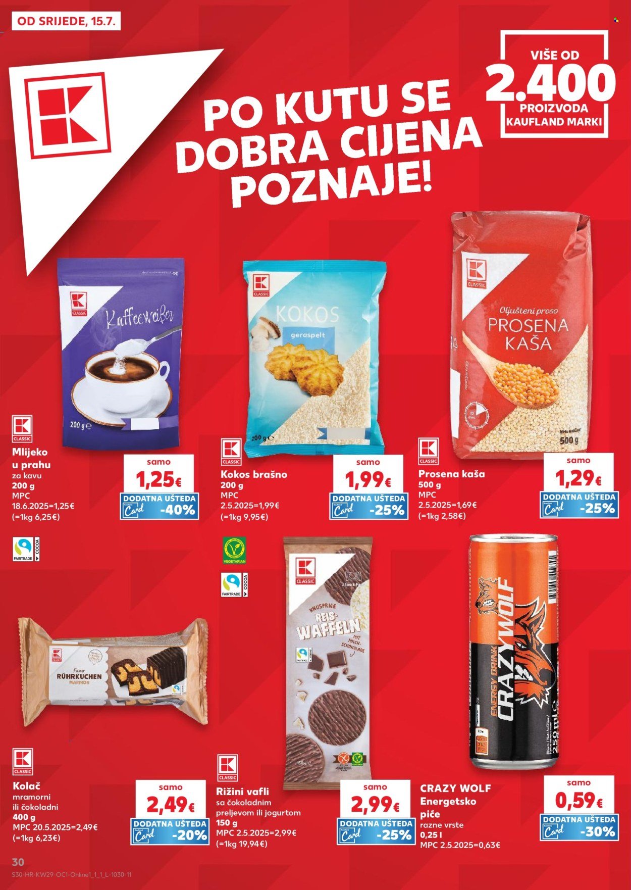 KAUFLAND katalog - ISTE CIJENE NA KOPNU I MORU