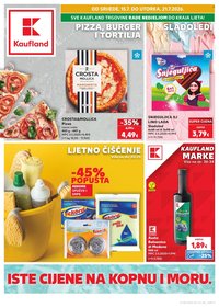 KAUFLAND katalog - ISTE CIJENE NA KOPNU I MORU