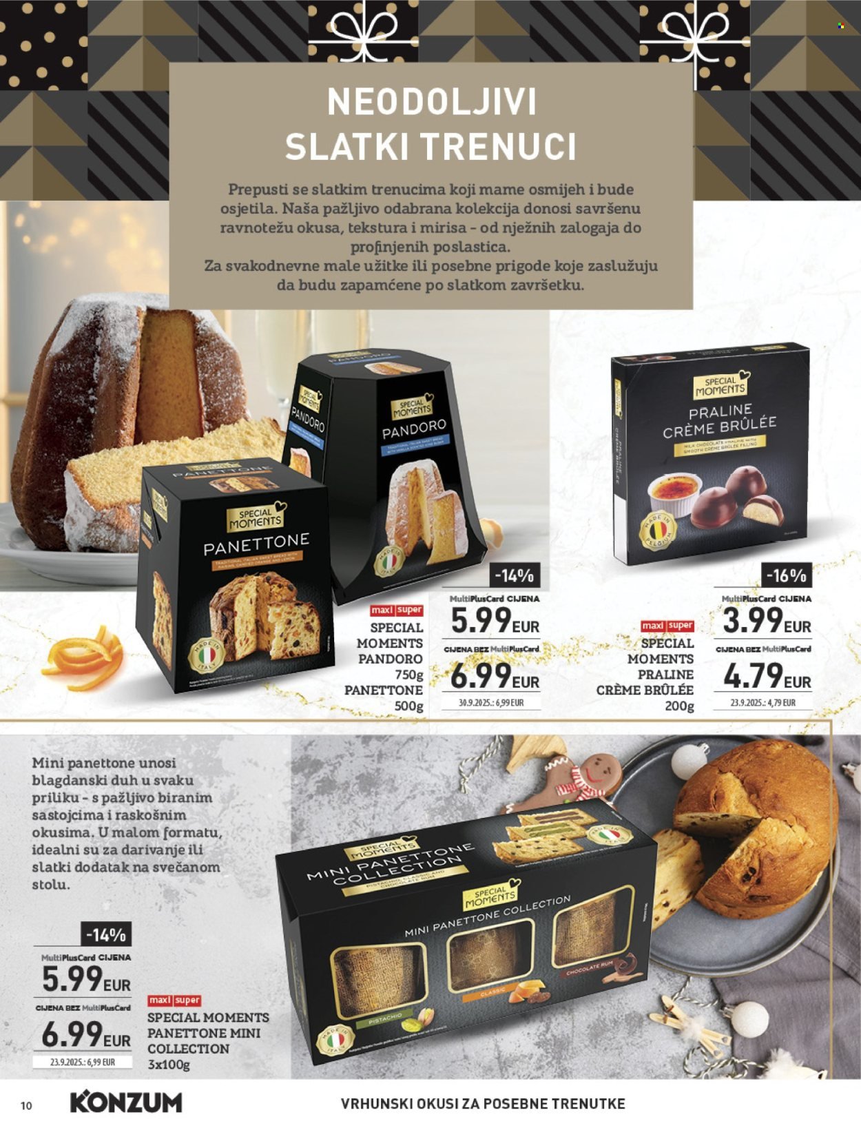 KONZUM katalog - Katalog Special Moments