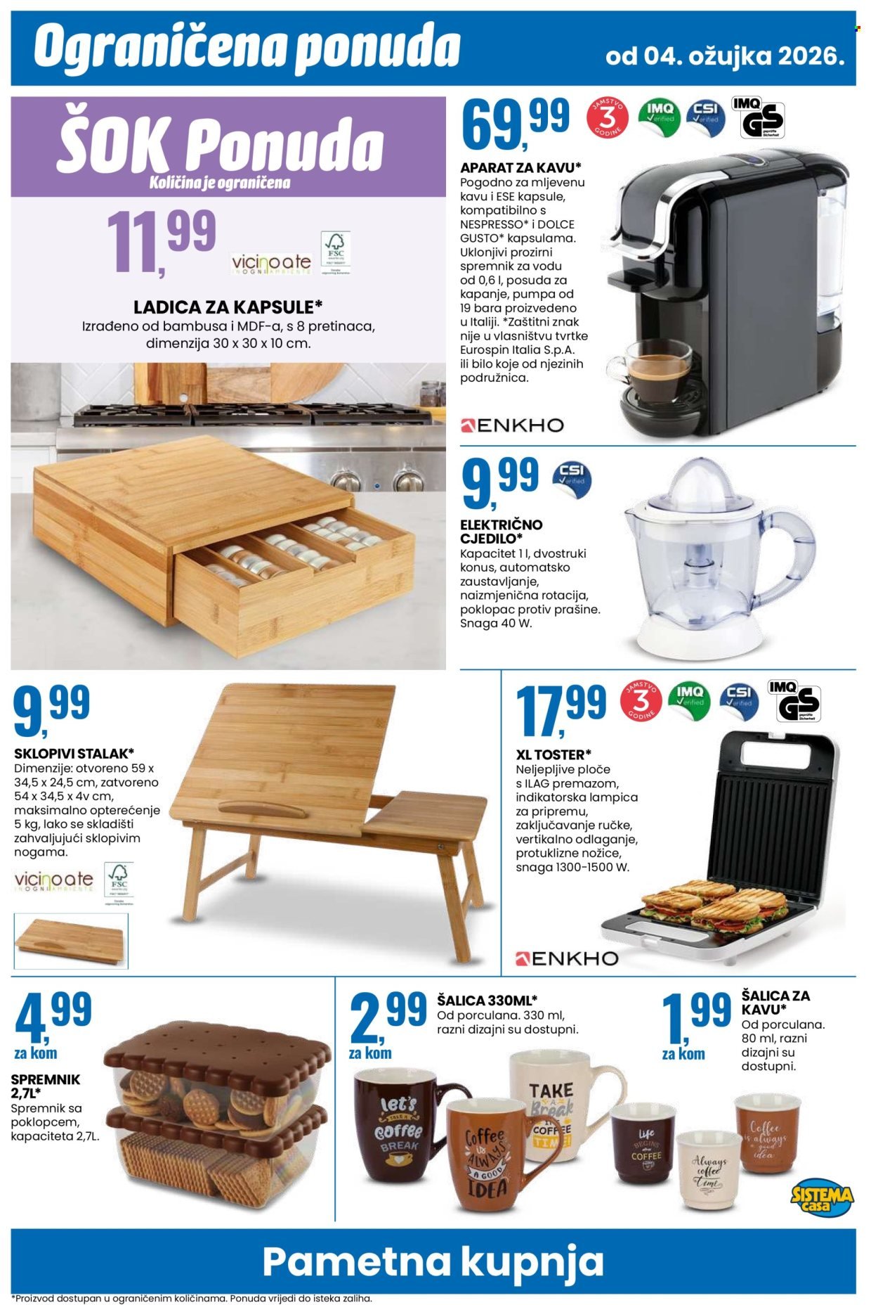 EUROSPIN katalog - Od srijede 04.03.2026.