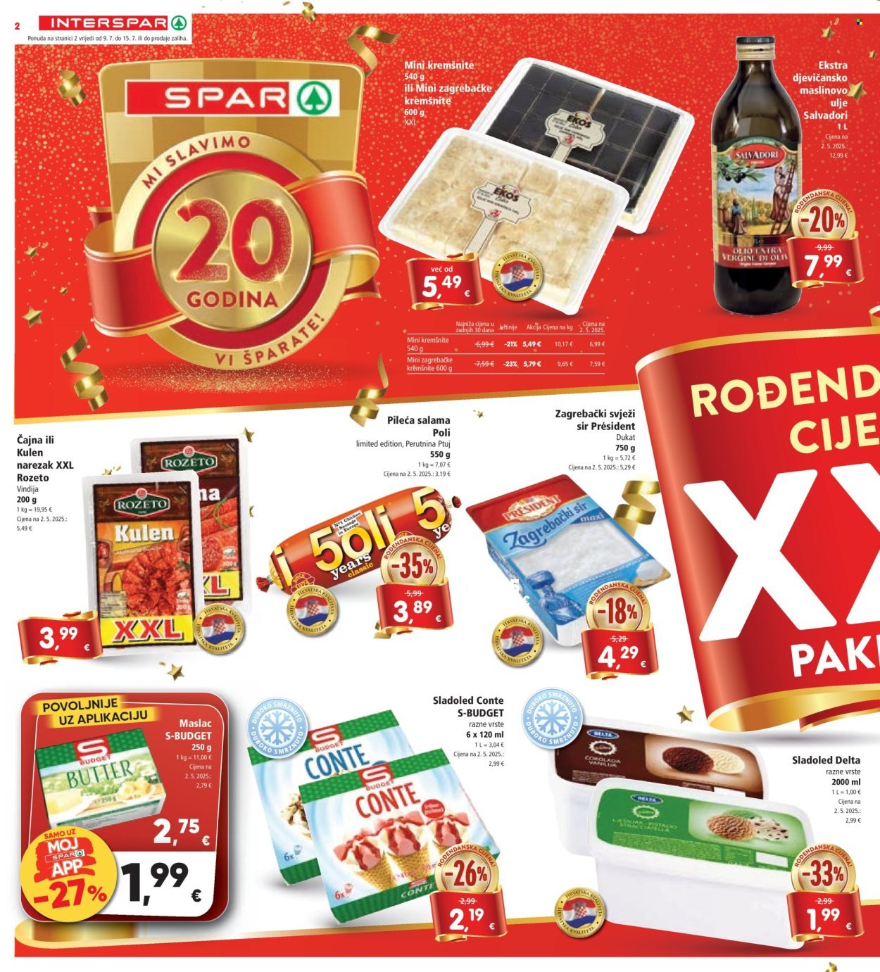 INTERSPAR katalog - Od srijede 09.07.2025.