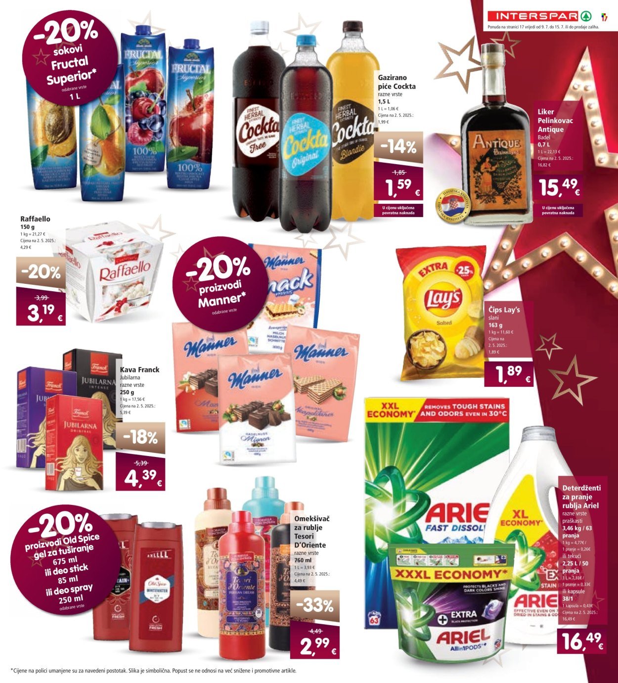 INTERSPAR katalog - Od srijede 09.07.2025.
