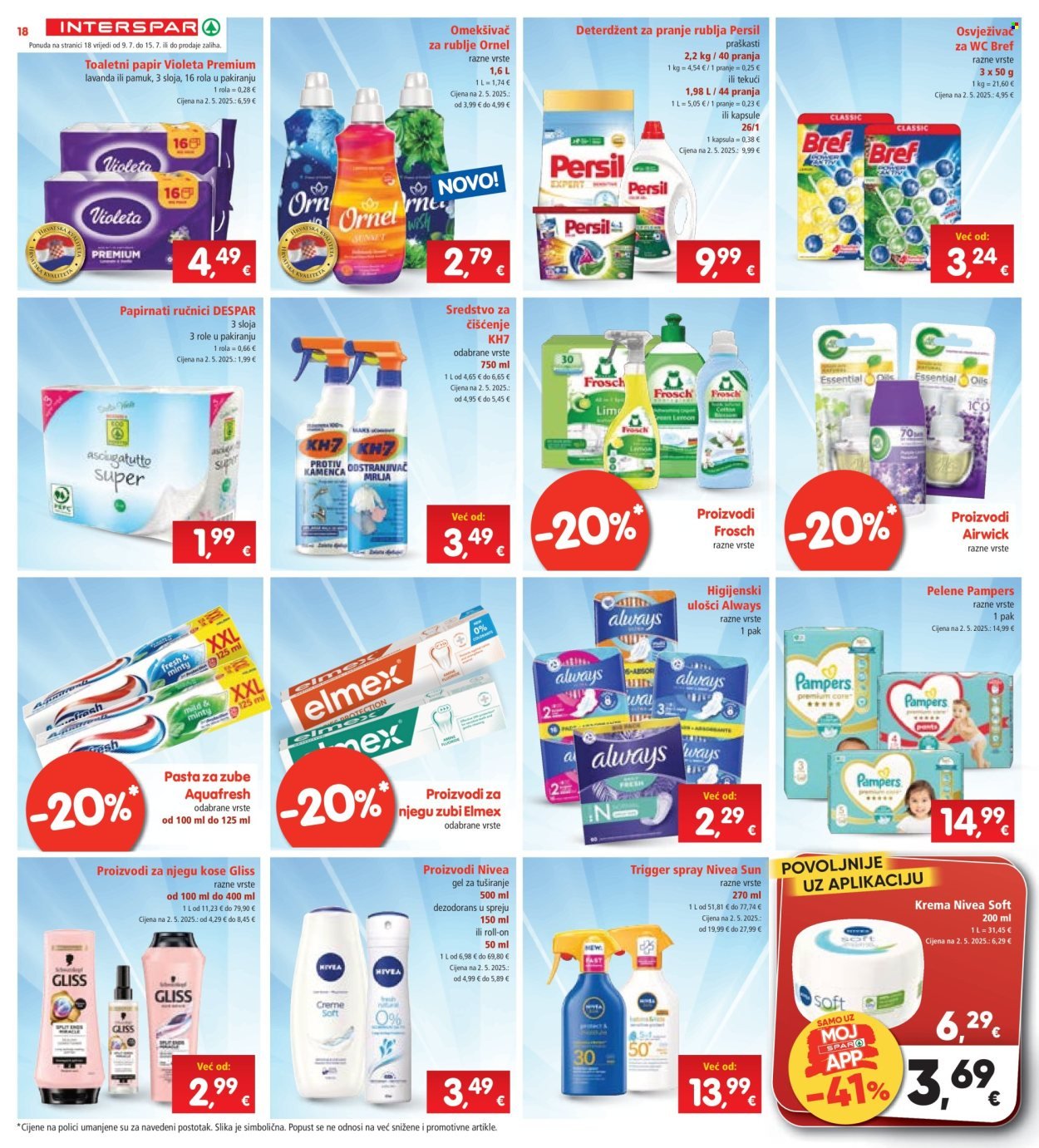 INTERSPAR katalog - Od srijede 09.07.2025.