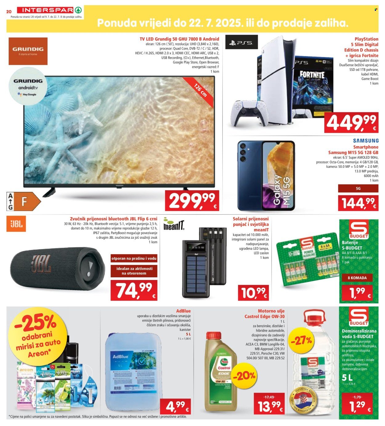INTERSPAR katalog - Od srijede 09.07.2025.