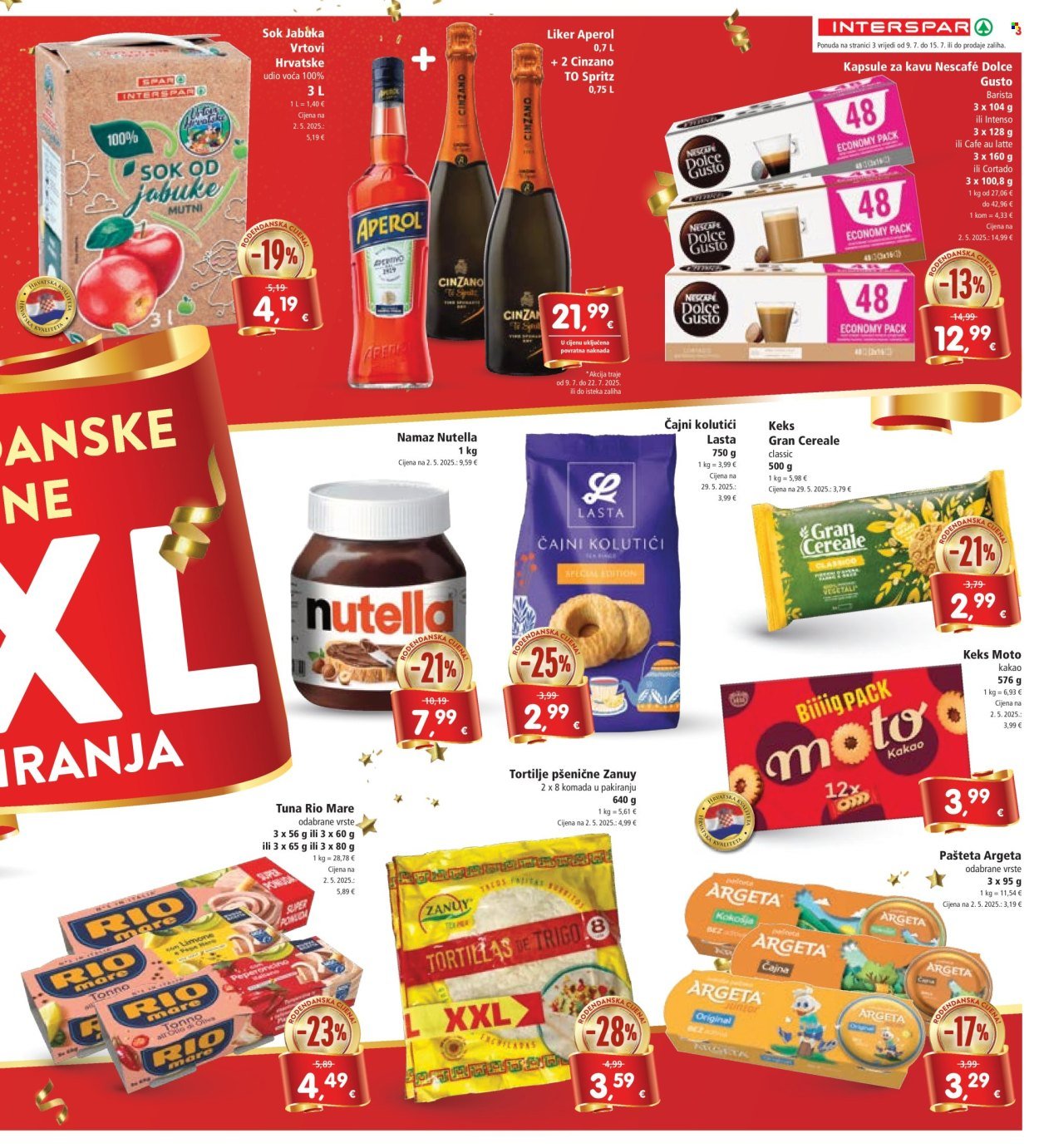 INTERSPAR katalog - Od srijede 09.07.2025.
