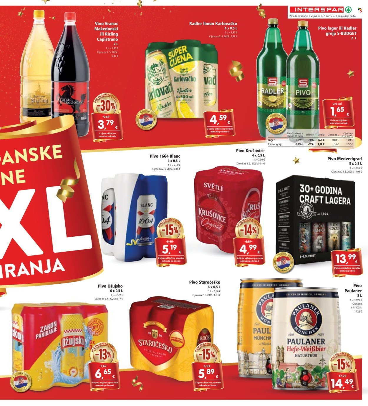 INTERSPAR katalog - Od srijede 09.07.2025.
