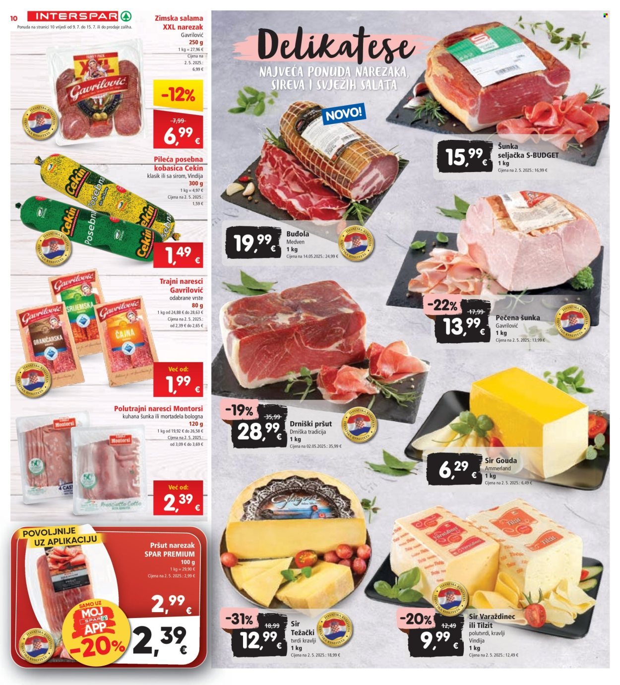 INTERSPAR katalog - Od srijede 09.07.2025.