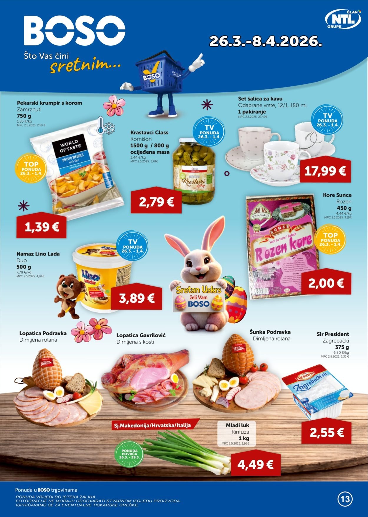 BOSO katalog - Od četvrtka 26.03.2026.