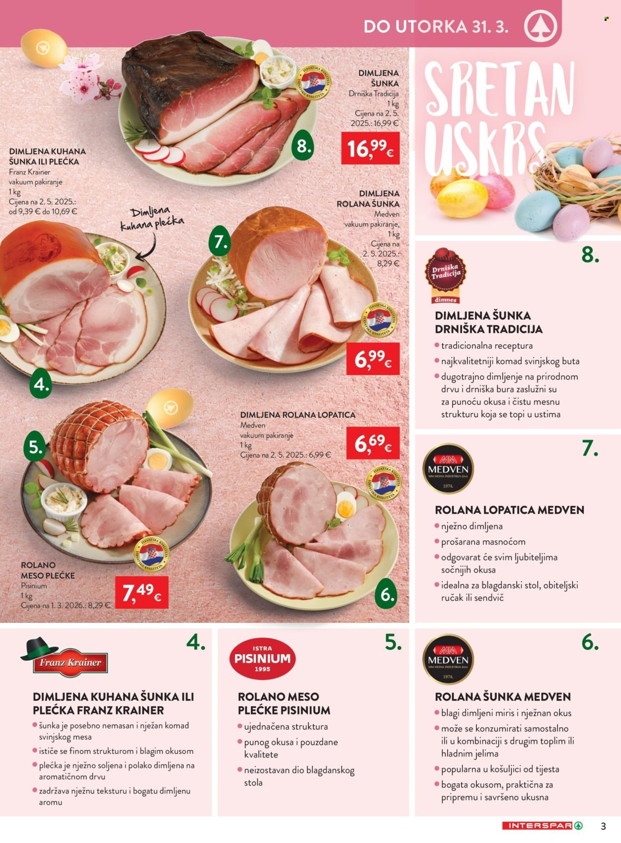 INTERSPAR katalog - Od srijede 25.03.2026.