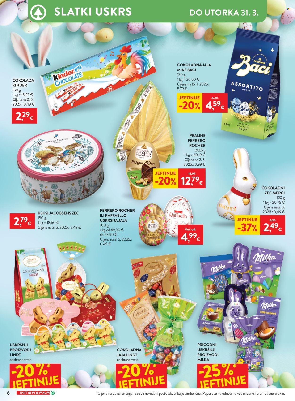 INTERSPAR katalog - Od srijede 25.03.2026.