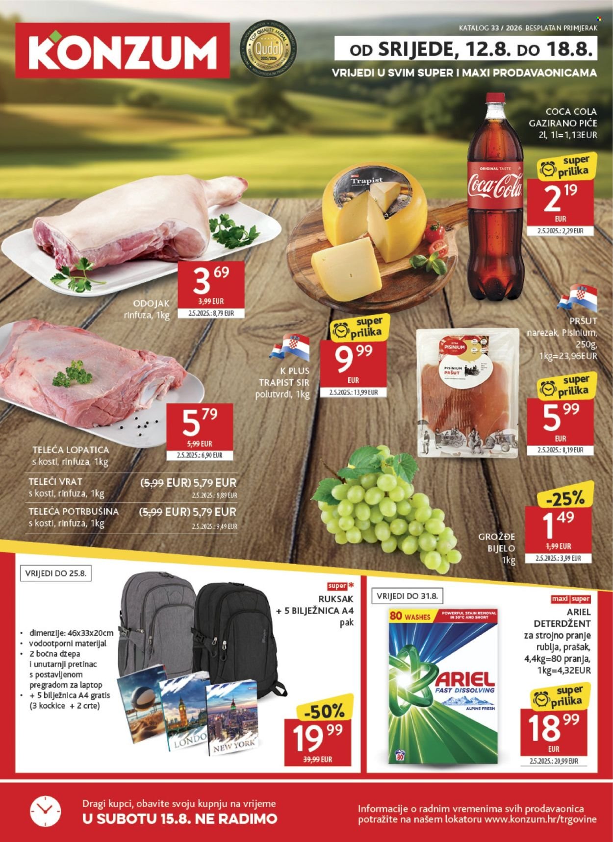 KONZUM katalog - Od srijede 12.08.2026.