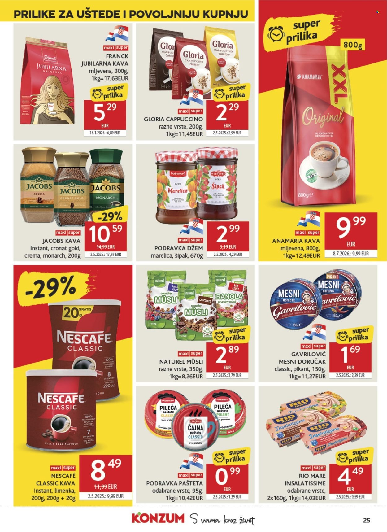 KONZUM katalog - Od srijede 12.08.2026.