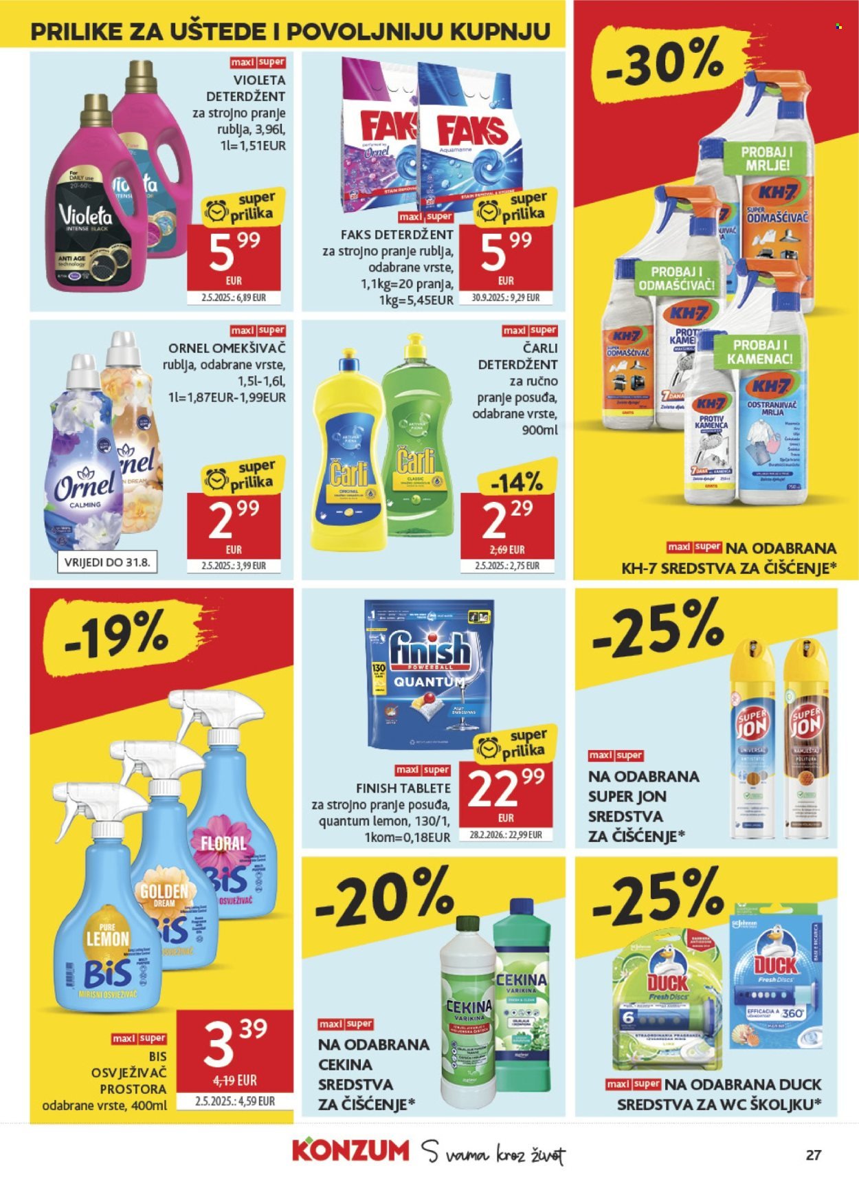 KONZUM katalog - Od srijede 12.08.2026.