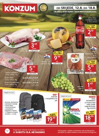 KONZUM katalog - Od srijede 12.08.2026.
