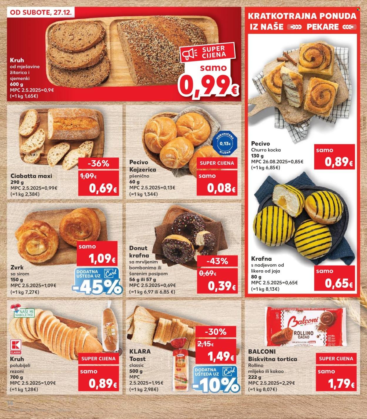 KAUFLAND katalog - Od subote 27.12.2025.