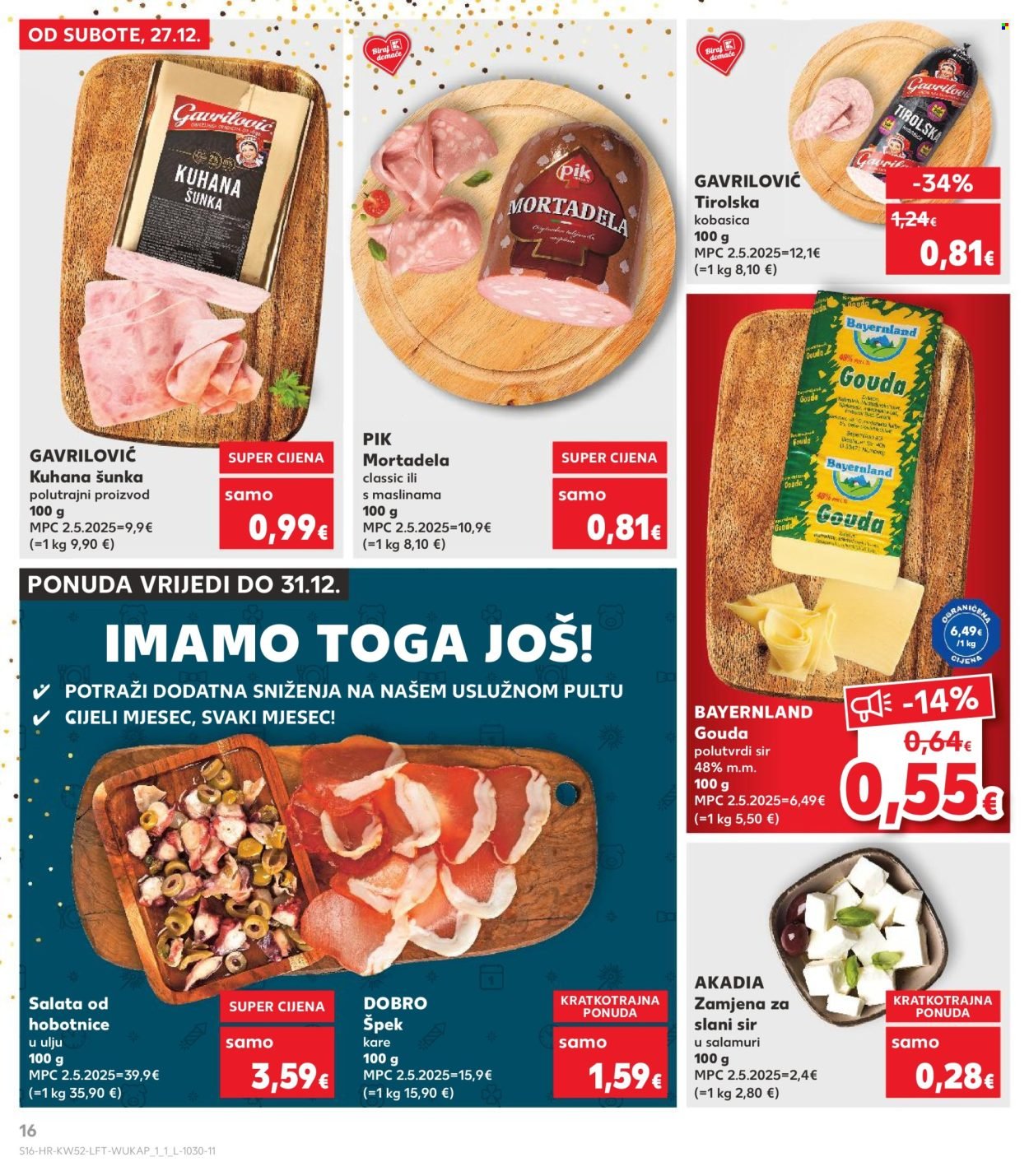 KAUFLAND katalog - Od subote 27.12.2025.