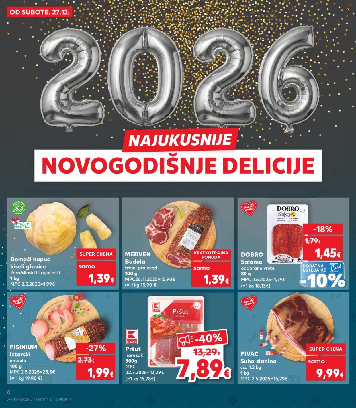 KAUFLAND katalog - Od subote 27.12.2025.