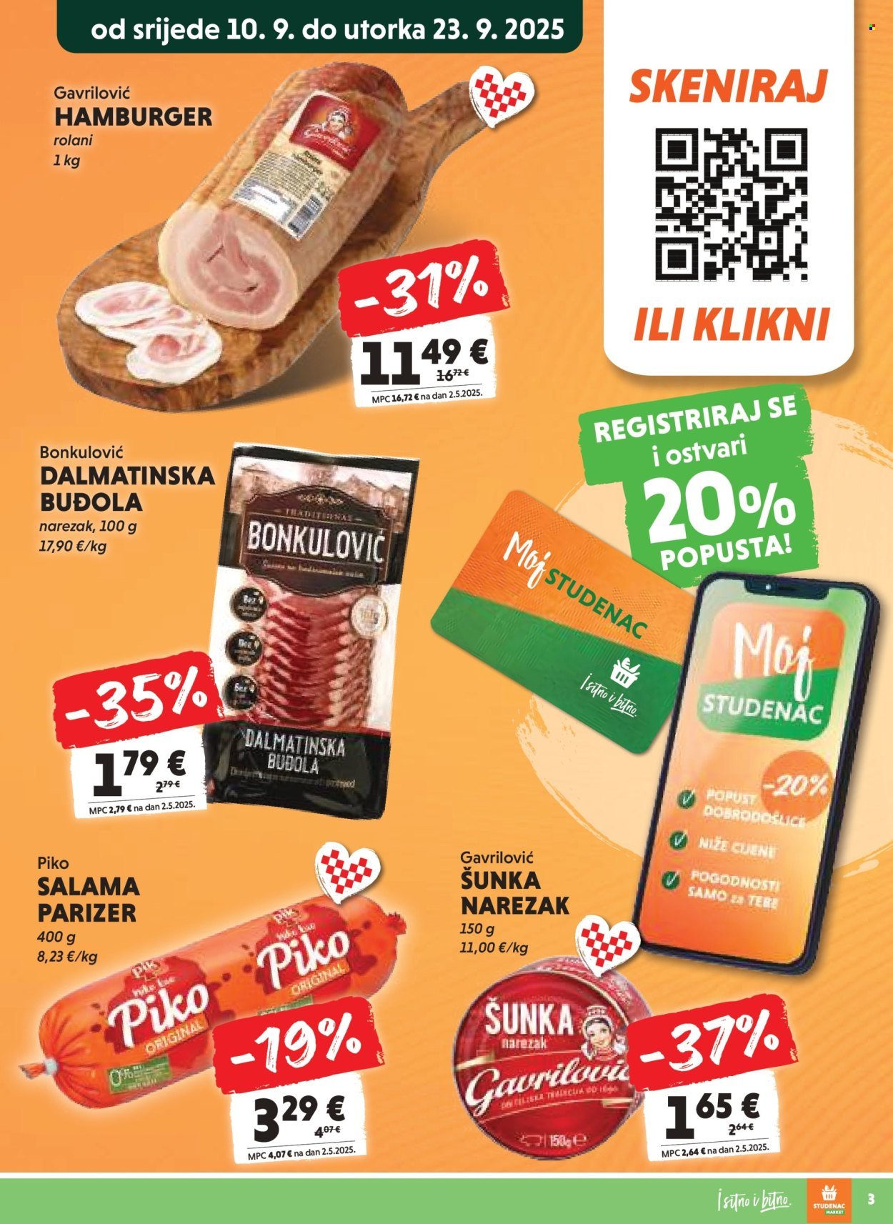 STUDENAC katalog - Od srijede 10.09.2025.