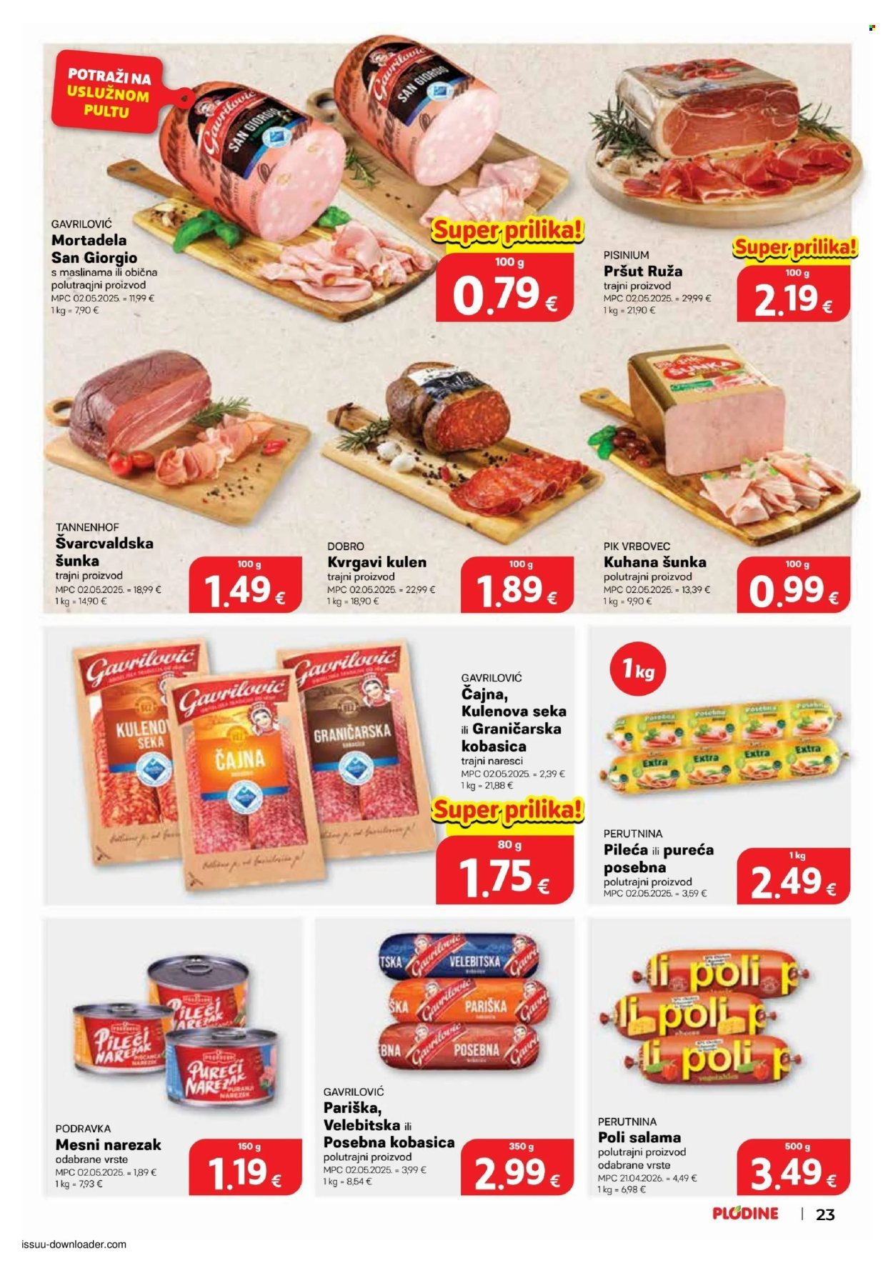PLODINE katalog - Od srijede 23.09.2026.