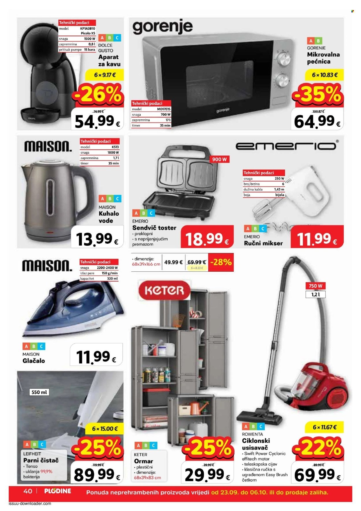 PLODINE katalog - Od srijede 23.09.2026.