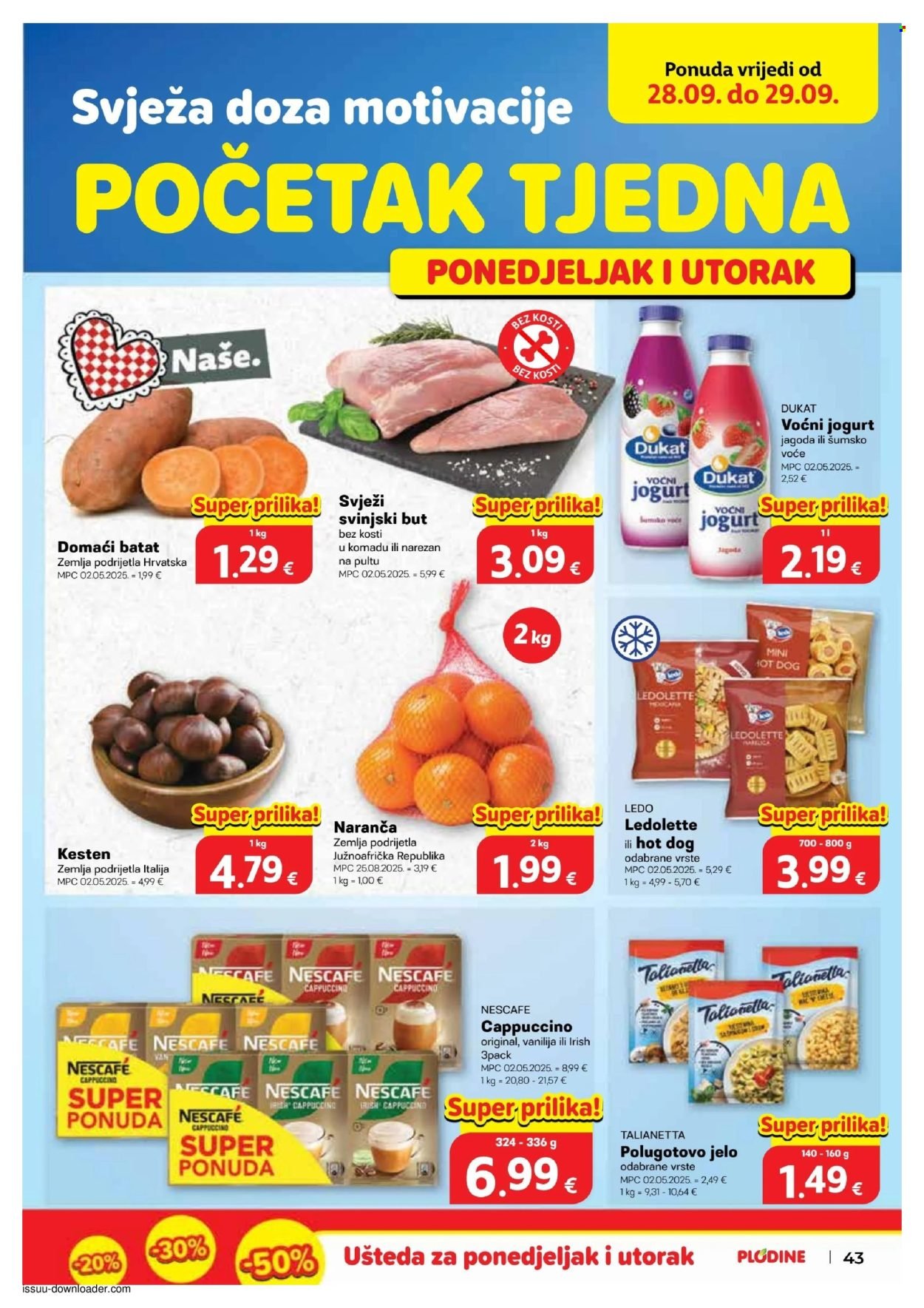 PLODINE katalog - Od srijede 23.09.2026.