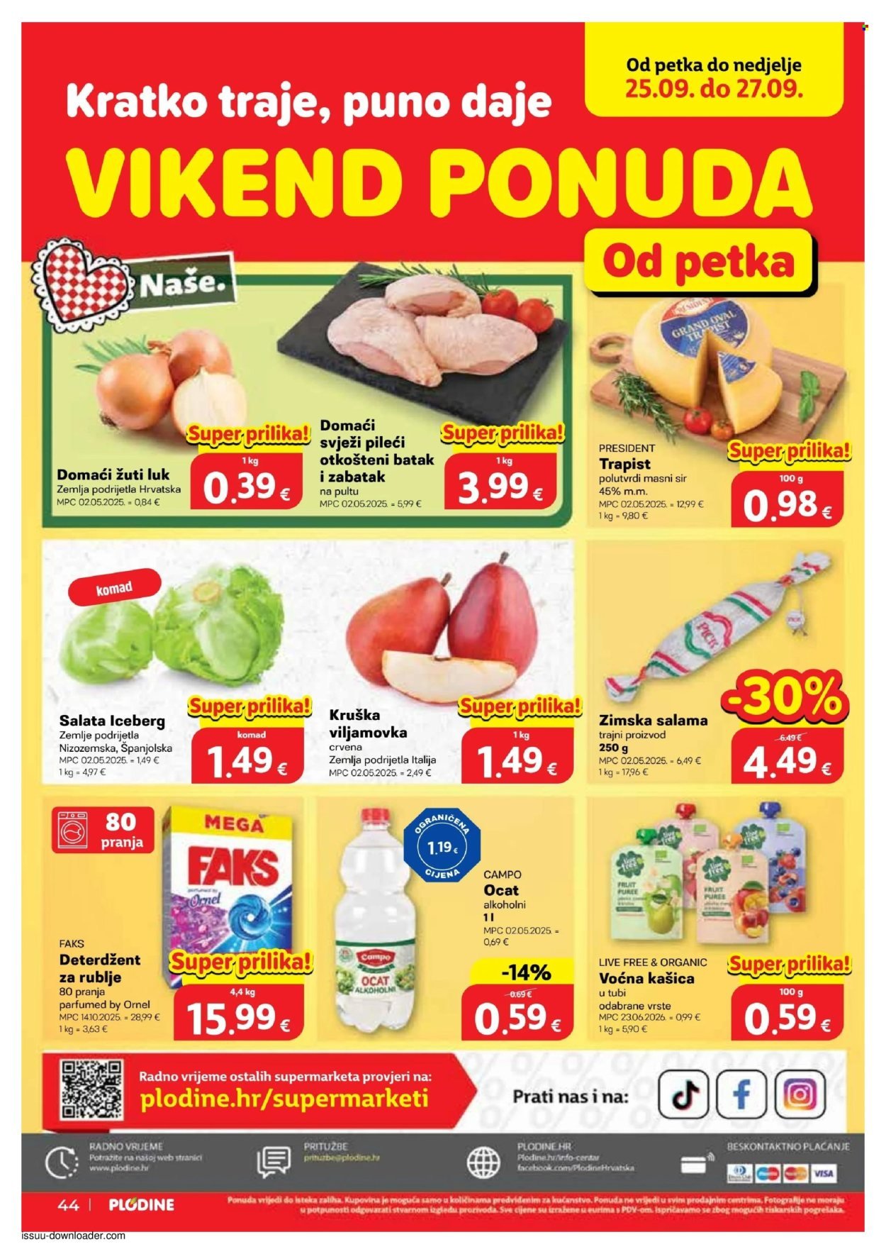 PLODINE katalog - Od srijede 23.09.2026.