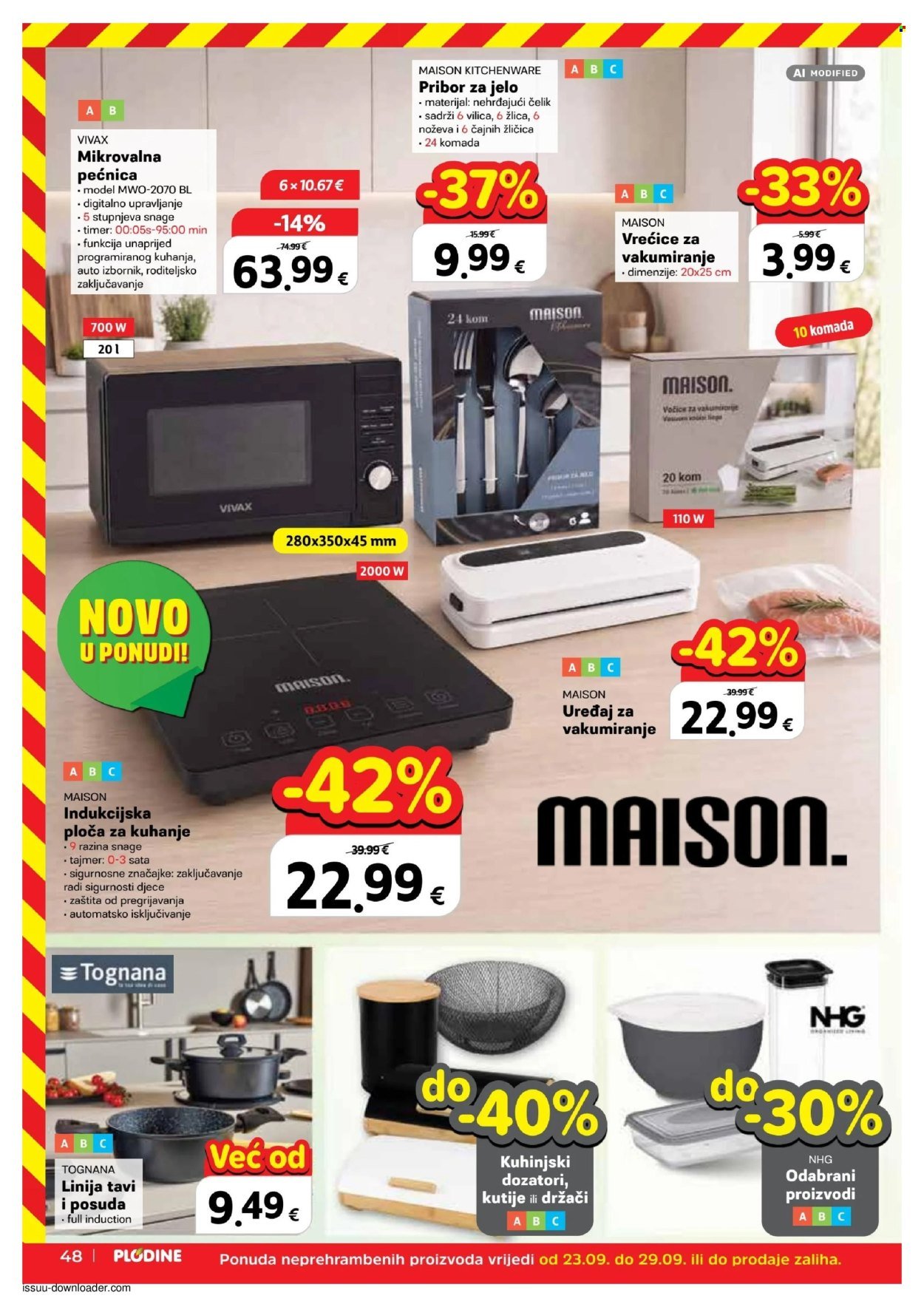 PLODINE katalog - Od srijede 23.09.2026.