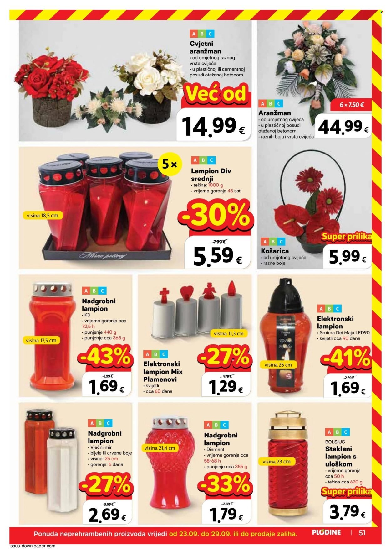 PLODINE katalog - Od srijede 23.09.2026.