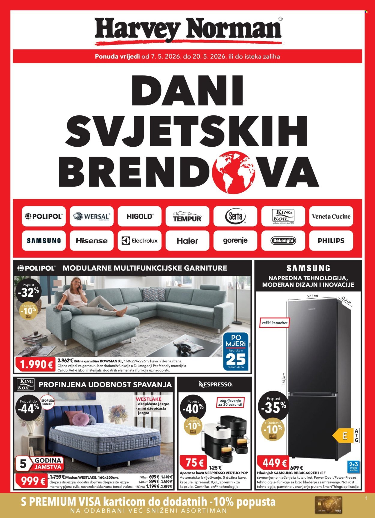HARVEY NORMAN katalog - Dani svjetskih brendova
