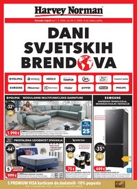 HARVEY NORMAN katalog - Dani svjetskih brendova