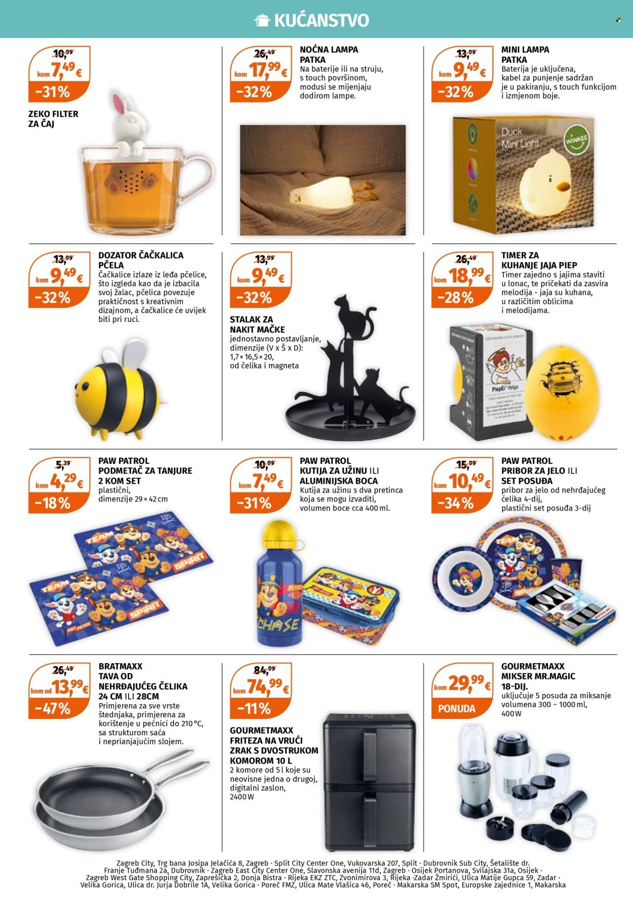 MÜLLER katalog - Ponuda odjela kućanstva