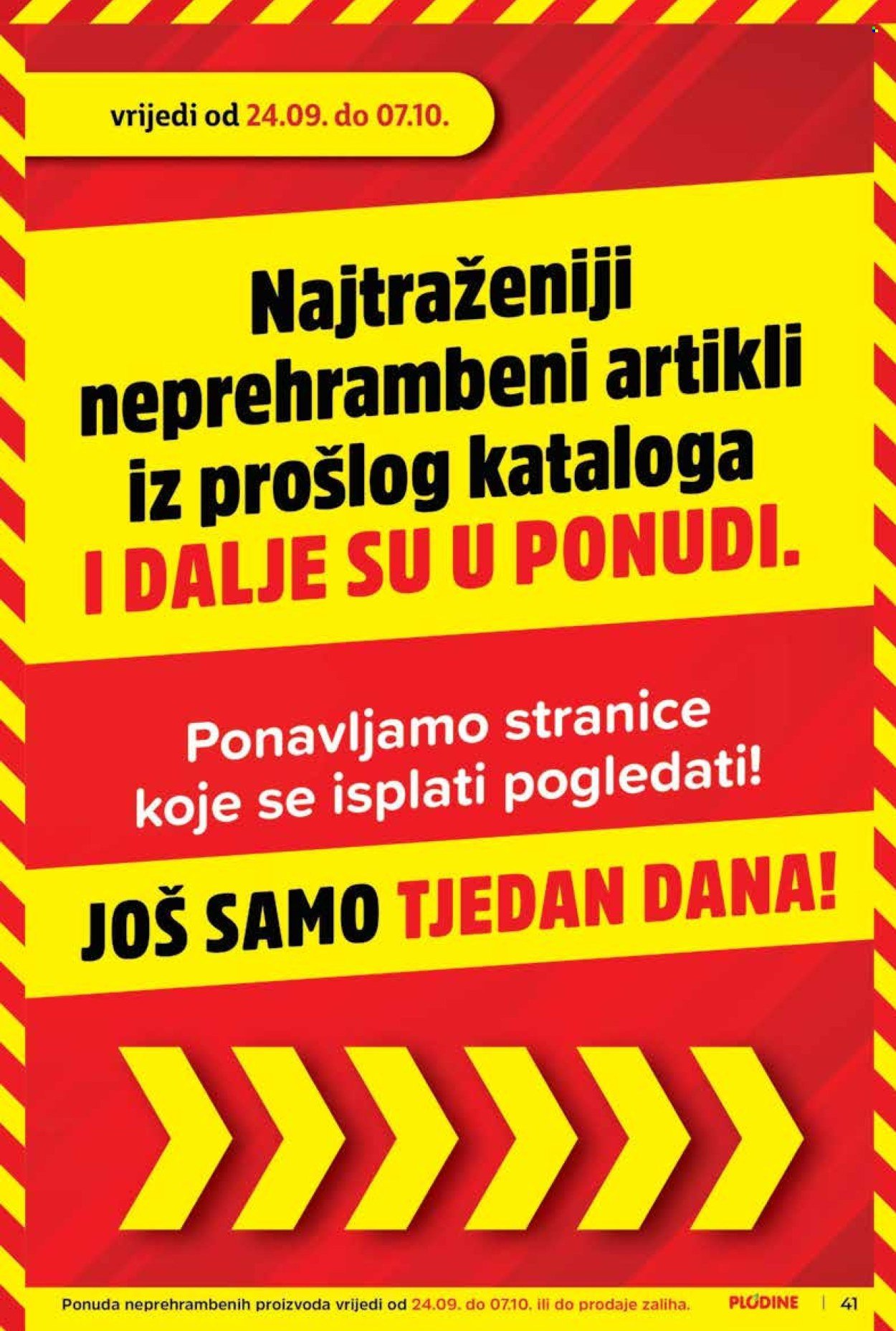 PLODINE katalog - Od srijede 01.10.2025.