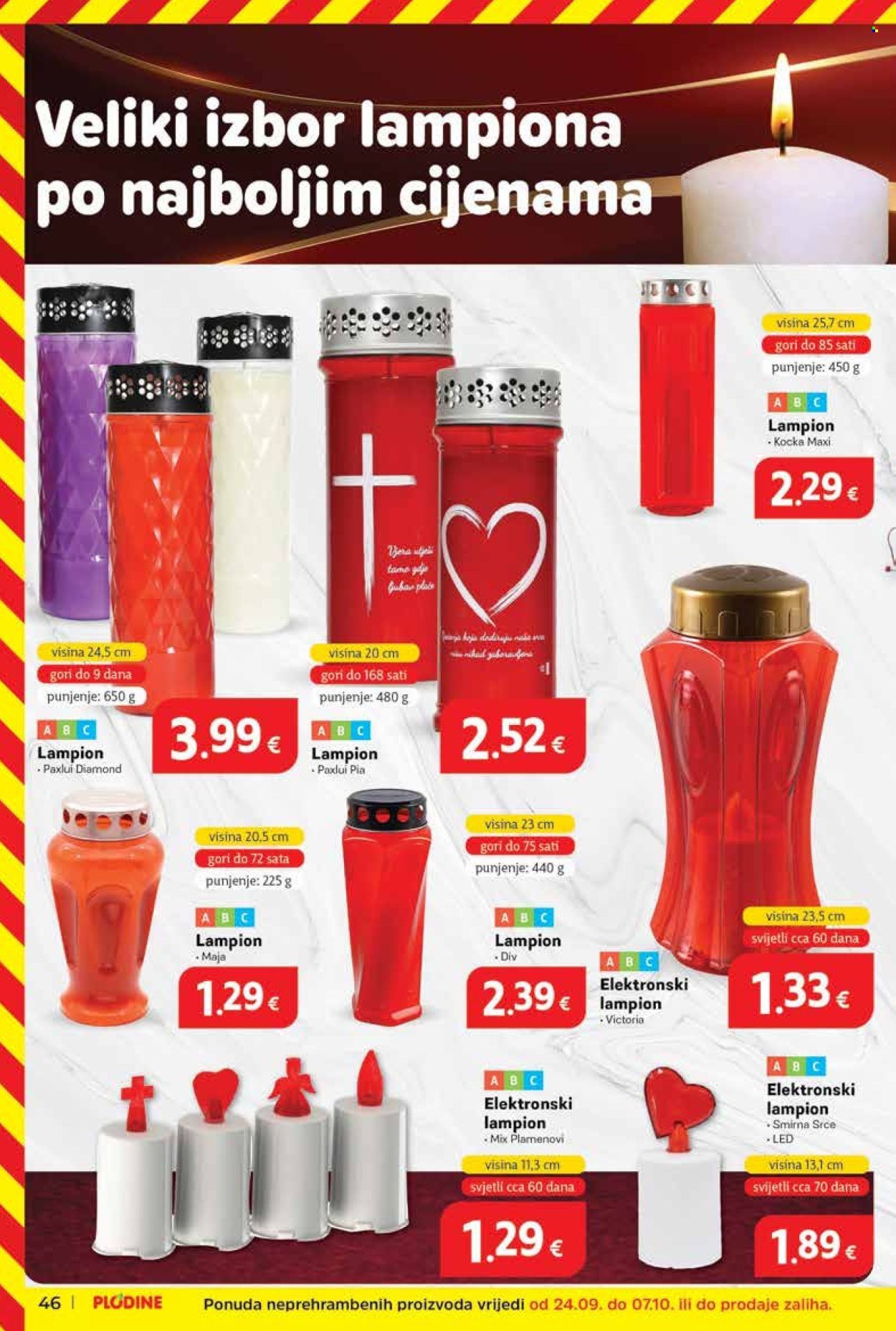 PLODINE katalog - Od srijede 01.10.2025.