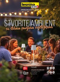 LESNINA katalog - Stvorite ambijent sa stolnim punjivim svjetiljkama