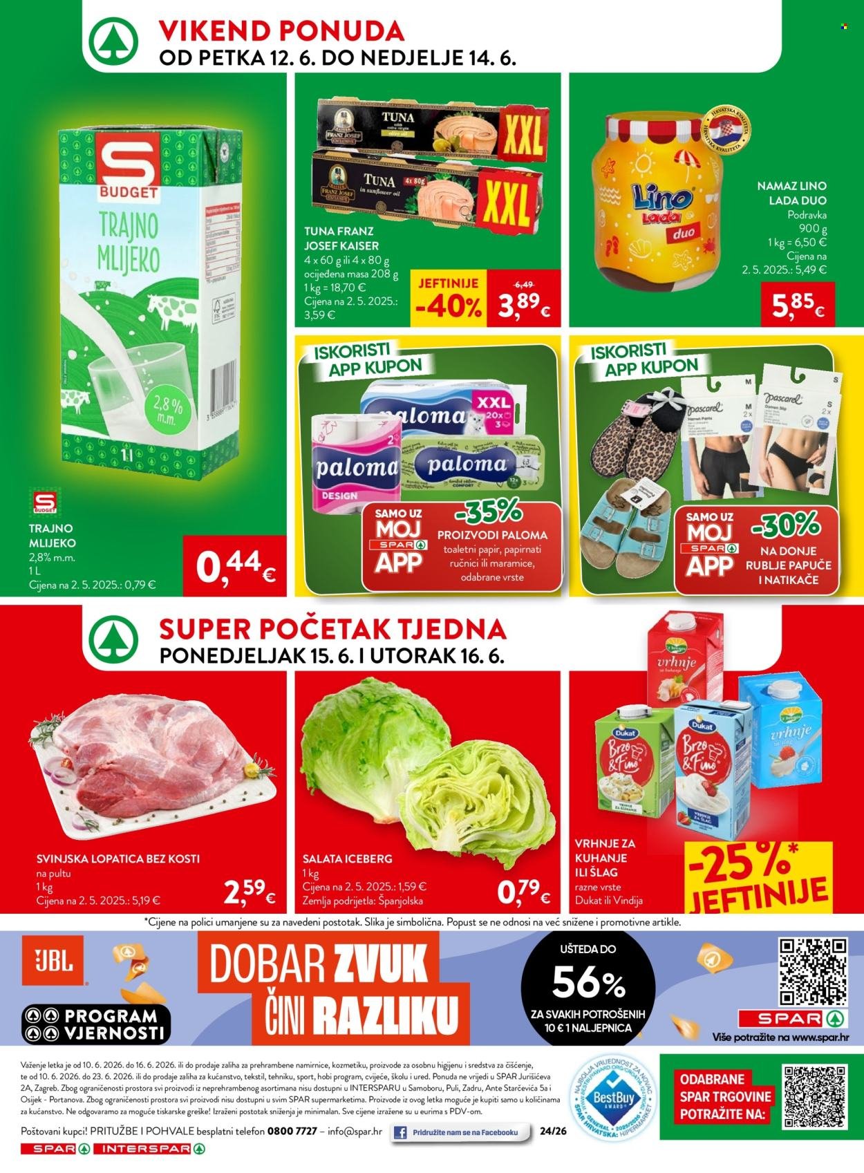 SPAR katalog - Od srijede 10.06.2026.