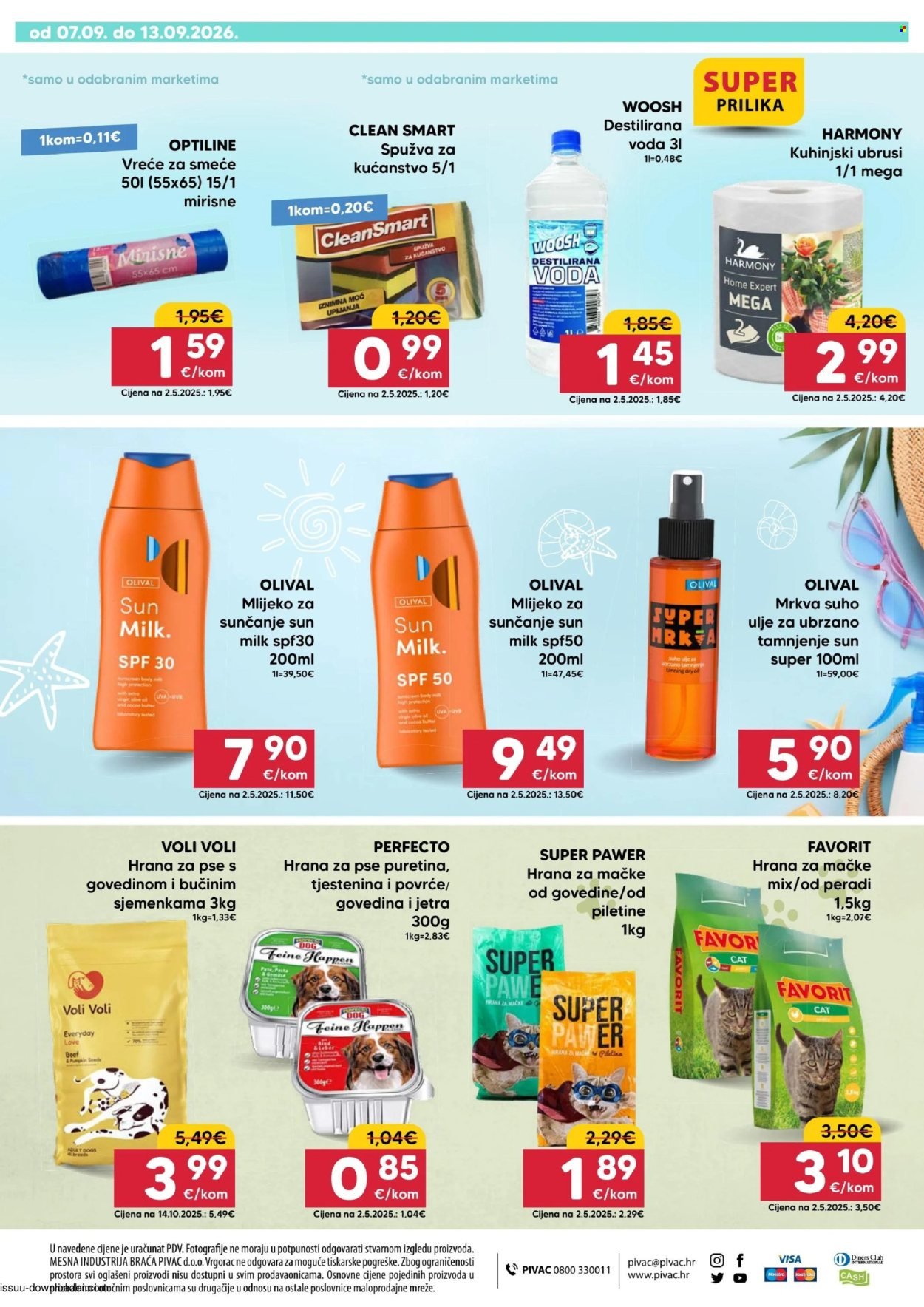 PIVAC katalog - Od ponedeljka 07.09.2026.